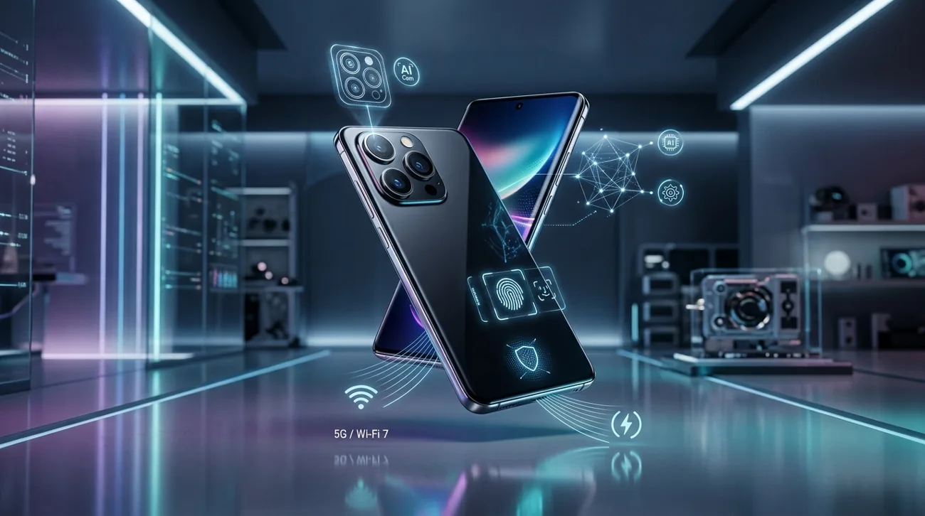 Smartphone and connected device display